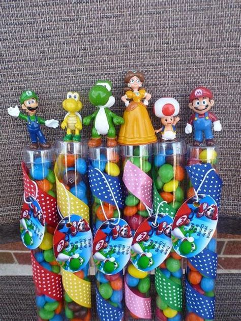 Super Mario Bros Birthday Party Favors By Angilee123 On Etsy