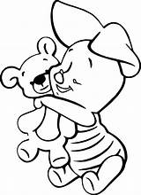 Pooh Winnie Piglet Animal Pimpi Tigger Peluche Pluto Wecoloringpage sketch template