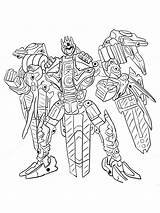 Decepticon sketch template