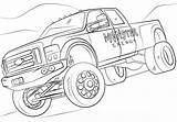 Jam Monster Coloring Pages Template Brutus Truck Energy sketch template