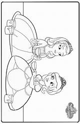 Sofia First Coloring Pages Printable Color Print Getdrawings Pdf sketch template