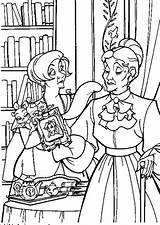 Anastasia Coloring Pages Getcolorings Drizella Color sketch template