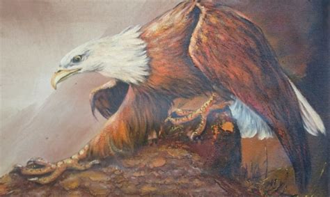 populer lukisan abstrak burung elang gambar lukisan riset