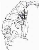 Venom Coloring Pages Printable Drawing Spider Anti Man Vs Spiderman Sheets Dax Print Marvel Cartoon Popular Deviantart Getdrawings Coloringhome Sketchite sketch template