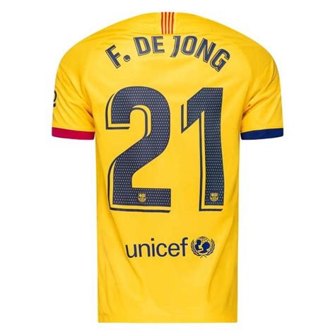 barcelona uitshirt   de jong  wwwunisportstorenl