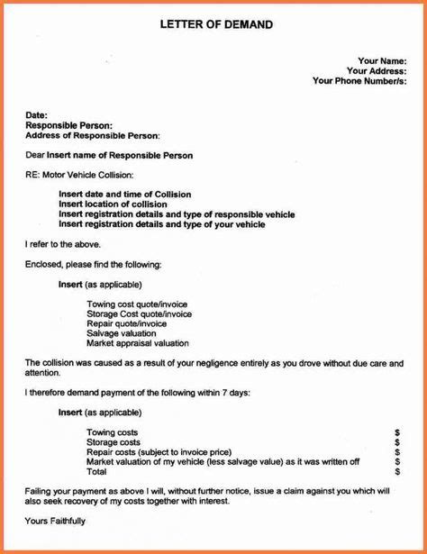 personal injury negligence demand letter sample