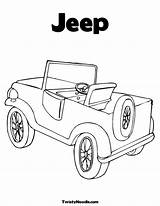 Coloring Jeep Pages Comments Coloringhome Popular Colouring sketch template