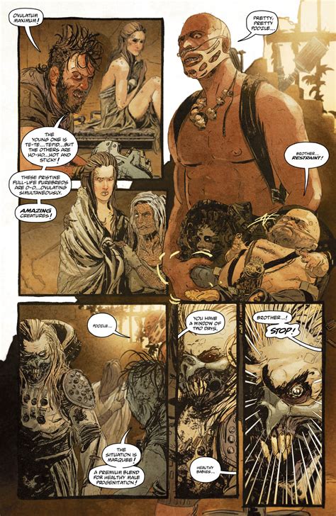 preview mad max fury road furiosa 1 comic book preview