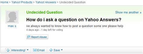 The Dumbest Questions Asked On Yahoo Answers Gallery Ebaum S World
