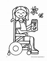 Coloring Pages Disabilities Kids Books Book People Mom Created Feature Others Disability Dystrophy Muscular Themighty Sheets Drawings Wheelchair Cerebral Palsy sketch template