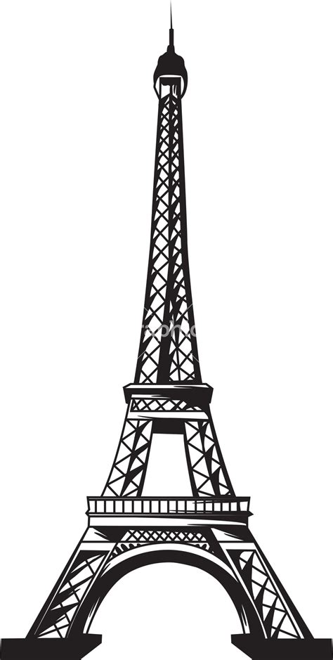 eiffel tower drawing    clipartmag