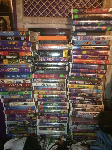 disney dvd  vhs collection