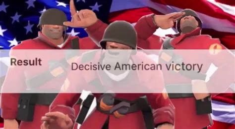 result decisive american victory historical battle shitposts decisive victory   meme