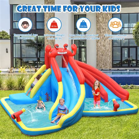buy bountech inflatable water     giant water park double