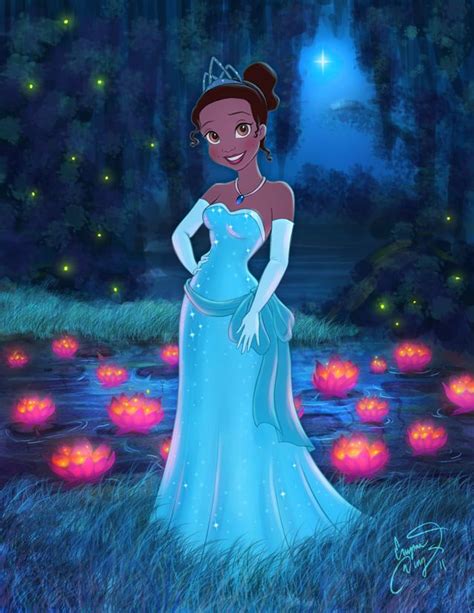 The Princess And The Frog Tina Disney Princess Art Tiana Disney