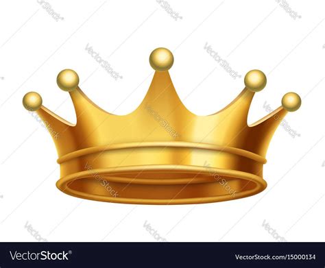 vector king crown gold isolated on white download a free preview or