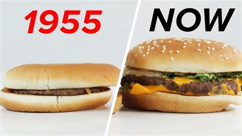 Mcdonald’s 1955 Vs Now Super Sized Or Terrified