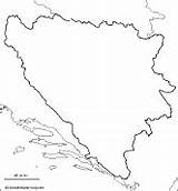 Map Outline Bosnia Blank Herzegovina Enchantedlearning Europe Zaire Printout Geography Printable Label Australia Outlinemap sketch template