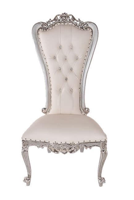 white  silver crown throne ideal room decor