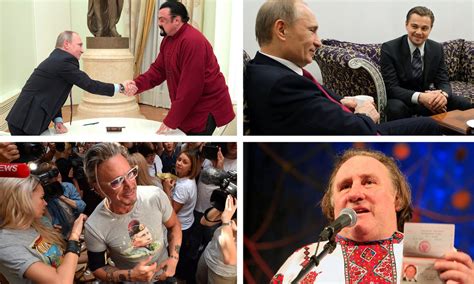 putin s hollywood pals the stars who snuggled up to the russian
