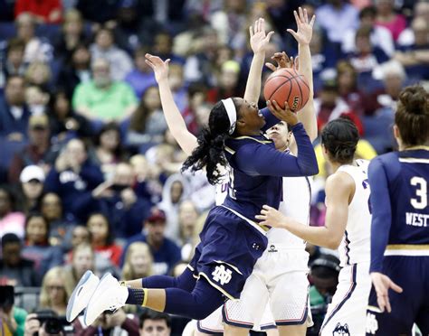 uconn is upset by notre dame in ot in the women s final four the new