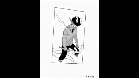 Drawing Blue Exorcist Manga Rin Okumura Lineart Youtube