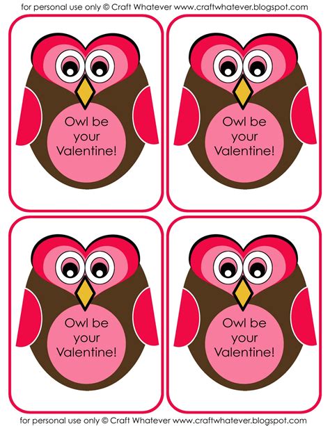 craft   valentines day printables