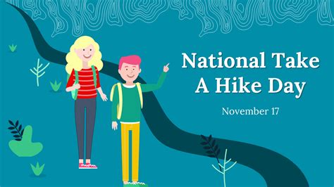 amazing national take a hike day powerpoint presentation