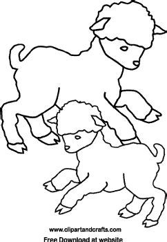 baby lambs coloring page easter lamb picture easter coloring book