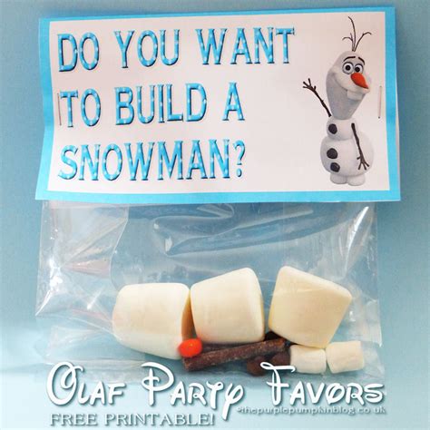 olaf printable     build  snowman