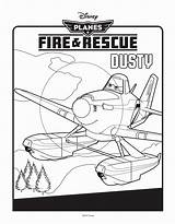 Rescue Fire Planes Coloring Pages Movie Dusty Print Color Getdrawings Getcolorings Coloring2print sketch template