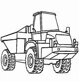 Coloring Truck Wheeler Pages Diesel Rig Four Garbage Drawing Trailer Dump Big Work Engine Kids Silhouette Printable Drilling Semi Ready sketch template