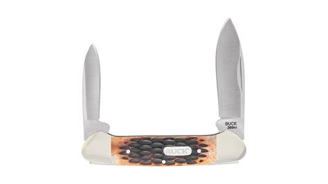 buck knives bnswm canoe multi blade folding pocket knife brown