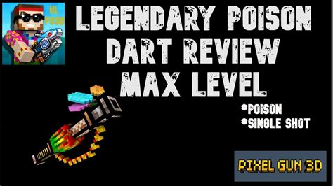 legendary poison darts review youtube