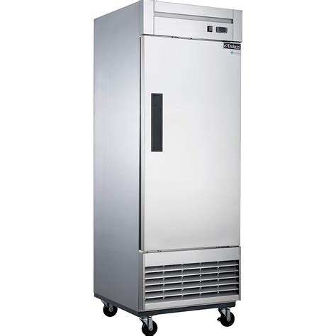 dukers df bottom mount  door commercial freezer  stainless steel plant based pros
