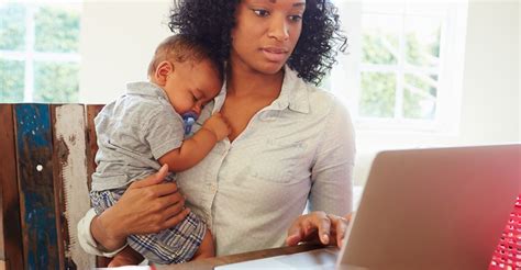 In Nearly Half Of U S Households Both Mom And Dad Work Full Time