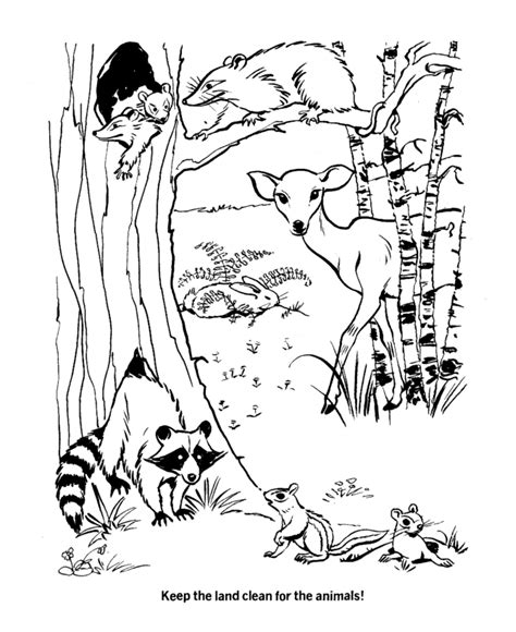 earth day coloring pages protect natural habitats conservation