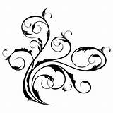 Clipart Flourishes Swirls Cliparts Clip sketch template