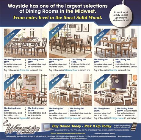 furniture deals wayside furniture akron cleveland canton medina youngstown ohio