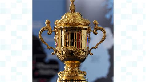 rugby world cup trophy  itv news central