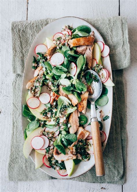 maaltijdsalade met kip lunch salads healthy salads healthy recipes healthy foods jammie