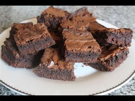 easy chocolate brownies recipe youtube