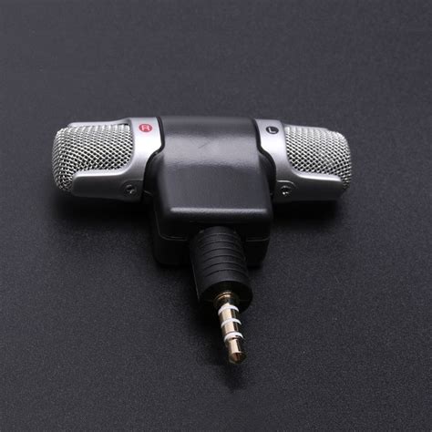 voicepro stereo mm mini jack microphone cart shine