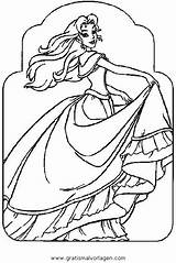 Prinsessen Kleurplaten Sissi Trickfilmfiguren Malvorlage sketch template