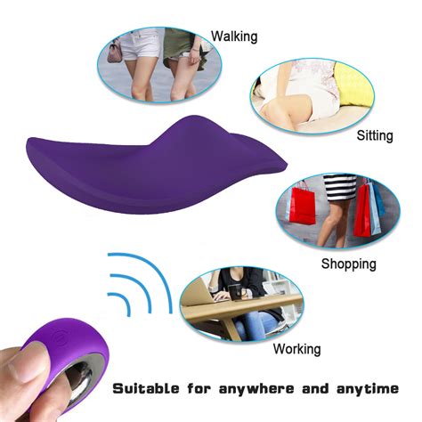 12 Speeds Clitoris Stimulator Mini Sex Toy Butterfly Vibrator For Women