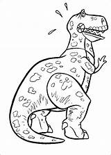 Rex Pages Dinosaur Coloring Color Online sketch template