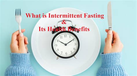 intermittent fasting   health benefits