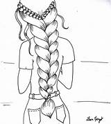 Tresse Jeux Girly Artherapie Coloriages Margot Leen sketch template