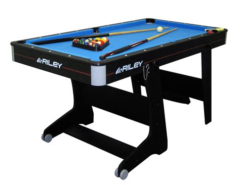 riley ft folding pool table fp  liberty games