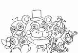 Freddys Fnaf Game sketch template